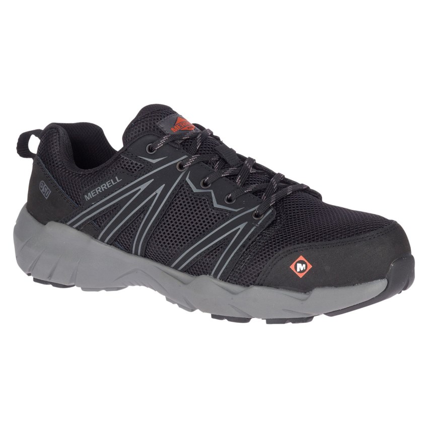 Chaussure de Securite Merrell Fullbench Superlite Alloy Toe SD+ Noir Femme | F.E.XUSV